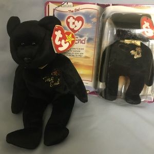 RARE Ty The End Beanie Baby & McDonald’s Teenie Baby